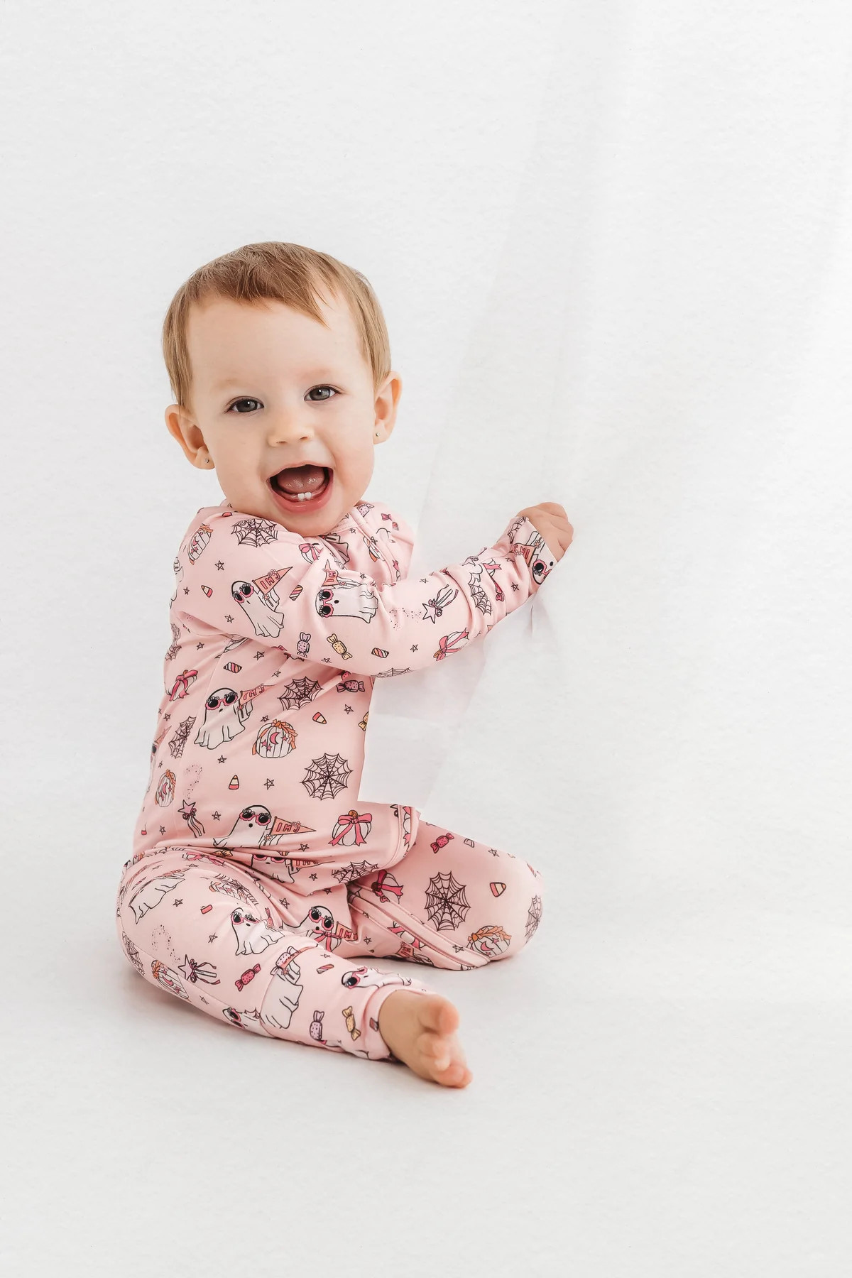 IMJ Ghost Zipper Romper | In My Jammers