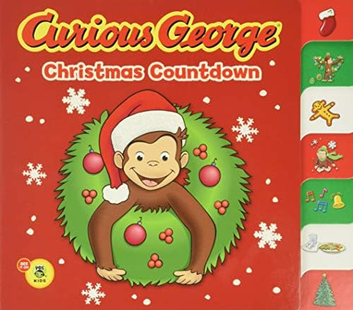 Curious George Christmas Countdown (CGTV Tabbed BB): Rabe, Tish, Rey, H. A.: Amazon.com: Books | Amazon (US)
