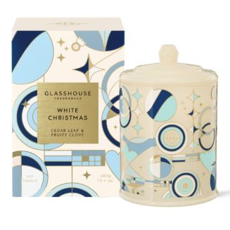 Glasshouse Fragrances White Christmas Candle, 13.4 oz.  | Bloomingdale's | Bloomingdale's (US)