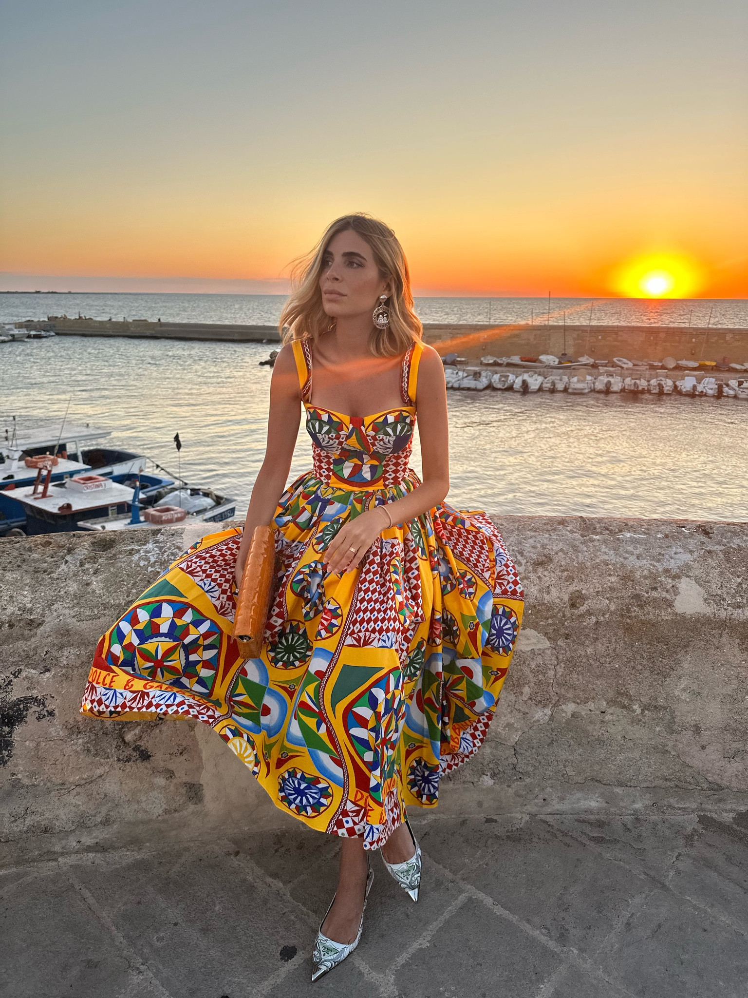 Sunset in Dolce e Gabbana 