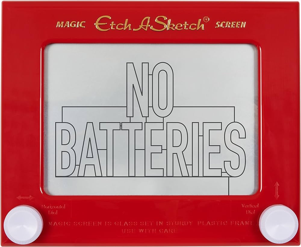 Etch A Sketch, Classic Red Drawing Toy with Magic Screen, for Ages 3 and Up | Amazon (US)