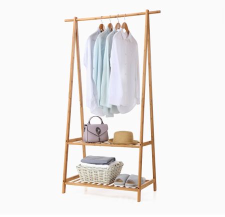 Small spaces clothing rack or plant holder. So cute, durable and great looking. Under $50. Holiday gifts, dorms, closets, small spaces, clothing racks 

#LTKHoliday #LTKSeasonal