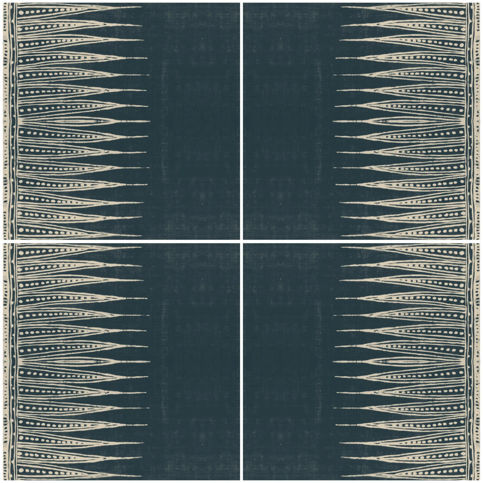 Kitchen and Bathroom Splashback - Removable Vinyl Wallpaper - Kimono in Indigo - Peel & Stick | Etsy (US)