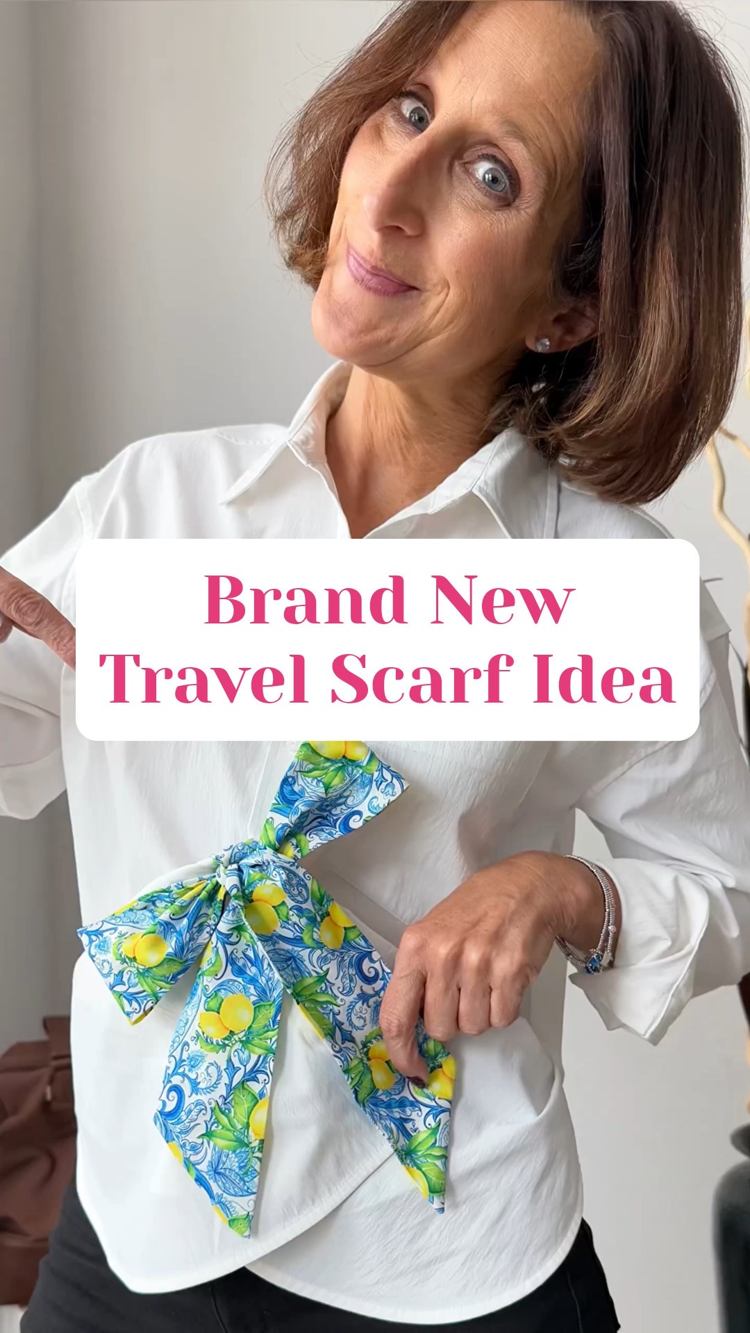 Pack a new scarf for every day of your trip instead of a whole new outfit each day ✈️

#LTKTravel #LTKStyleTip