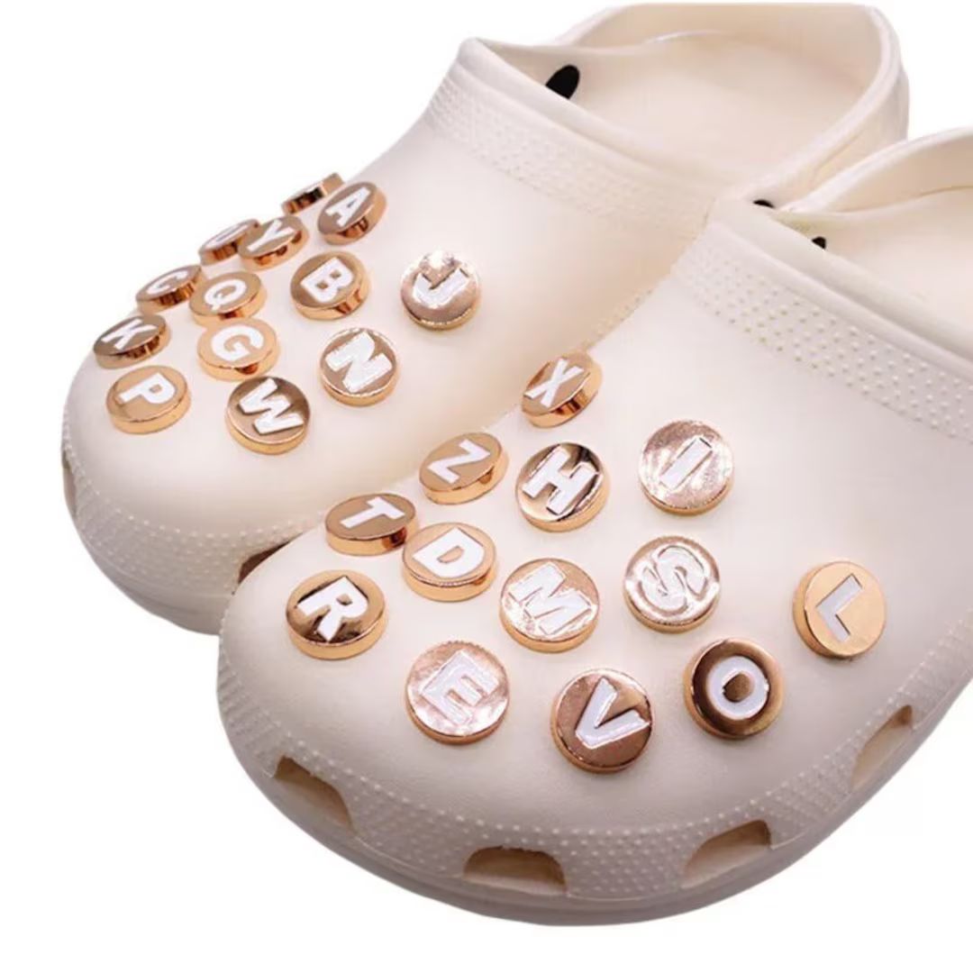 Letter Alphabet Croc , Personalized Shoes Charms , Croc Charms A-Z - Etsy | Etsy (US)