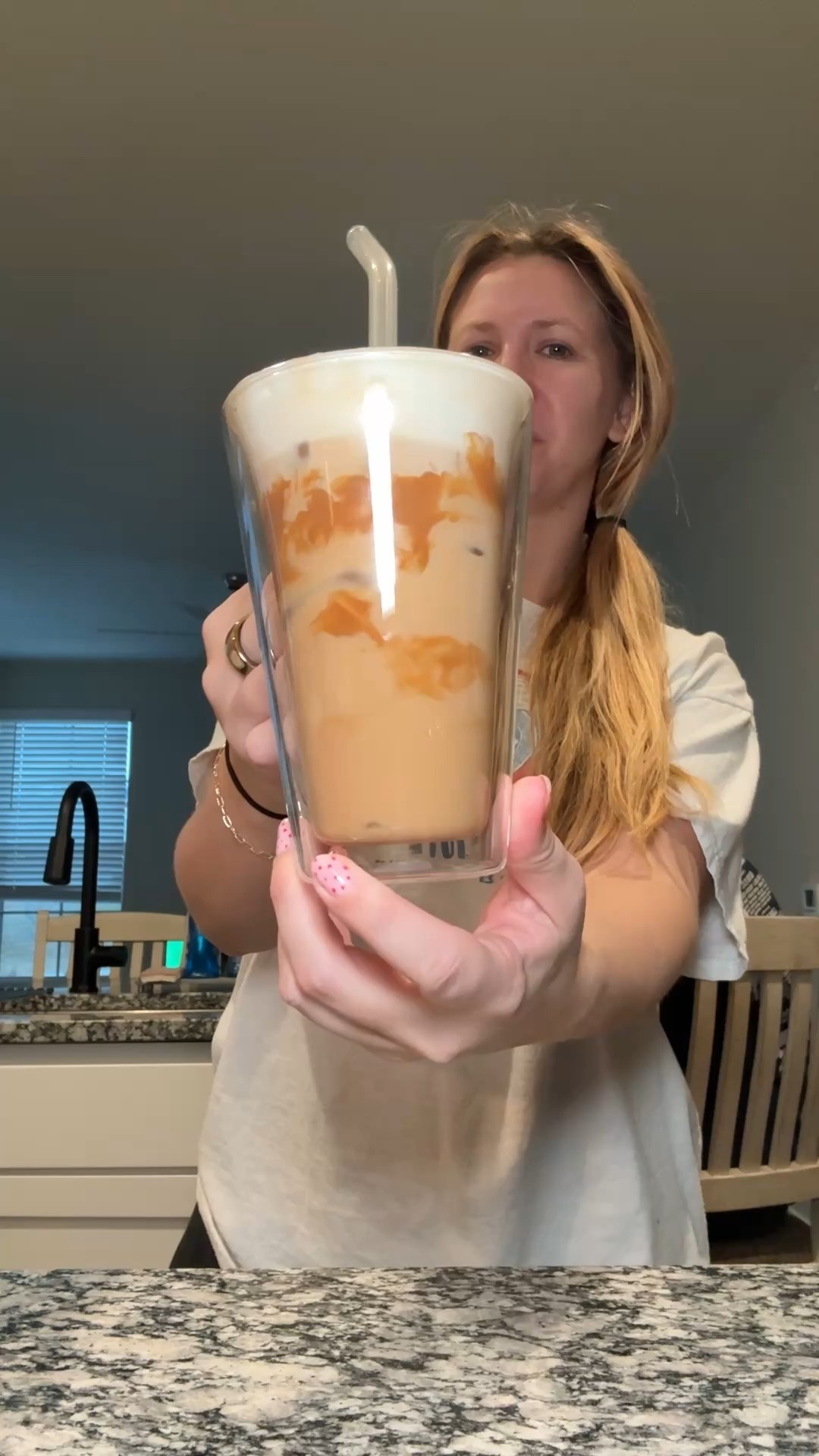 The best at home cookie butter iced latte!

#athomatte #nespresso #icedlattle

#LTKmomlife #LTKHome #LTKdayinmylife