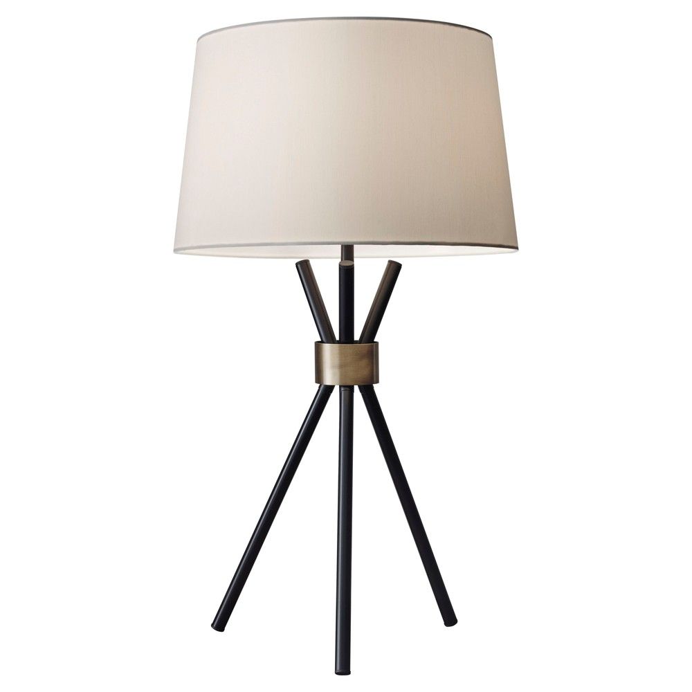 25.5"" Benson Table Lamp Black - Adesso | Target