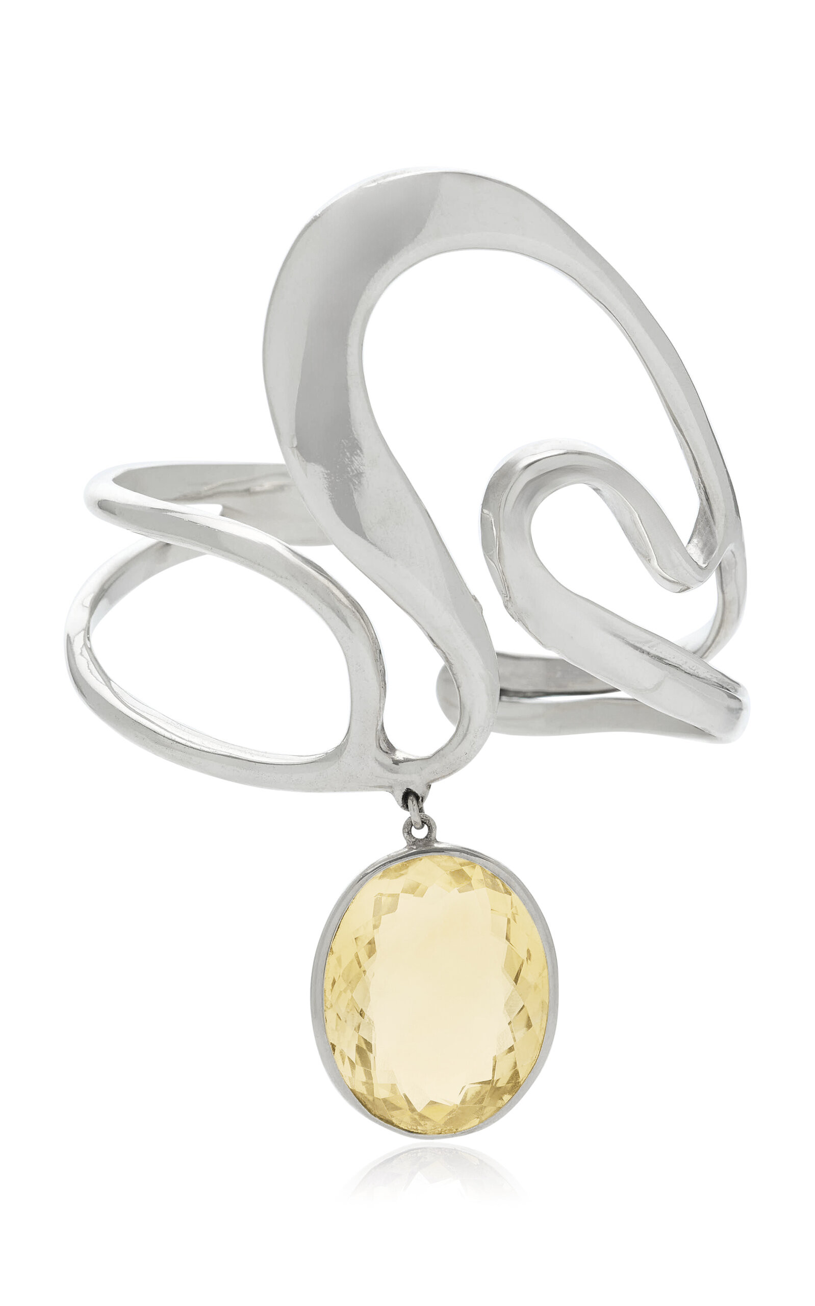 Lula Sterling Silver Citrine Cuff | Moda Operandi (Global)
