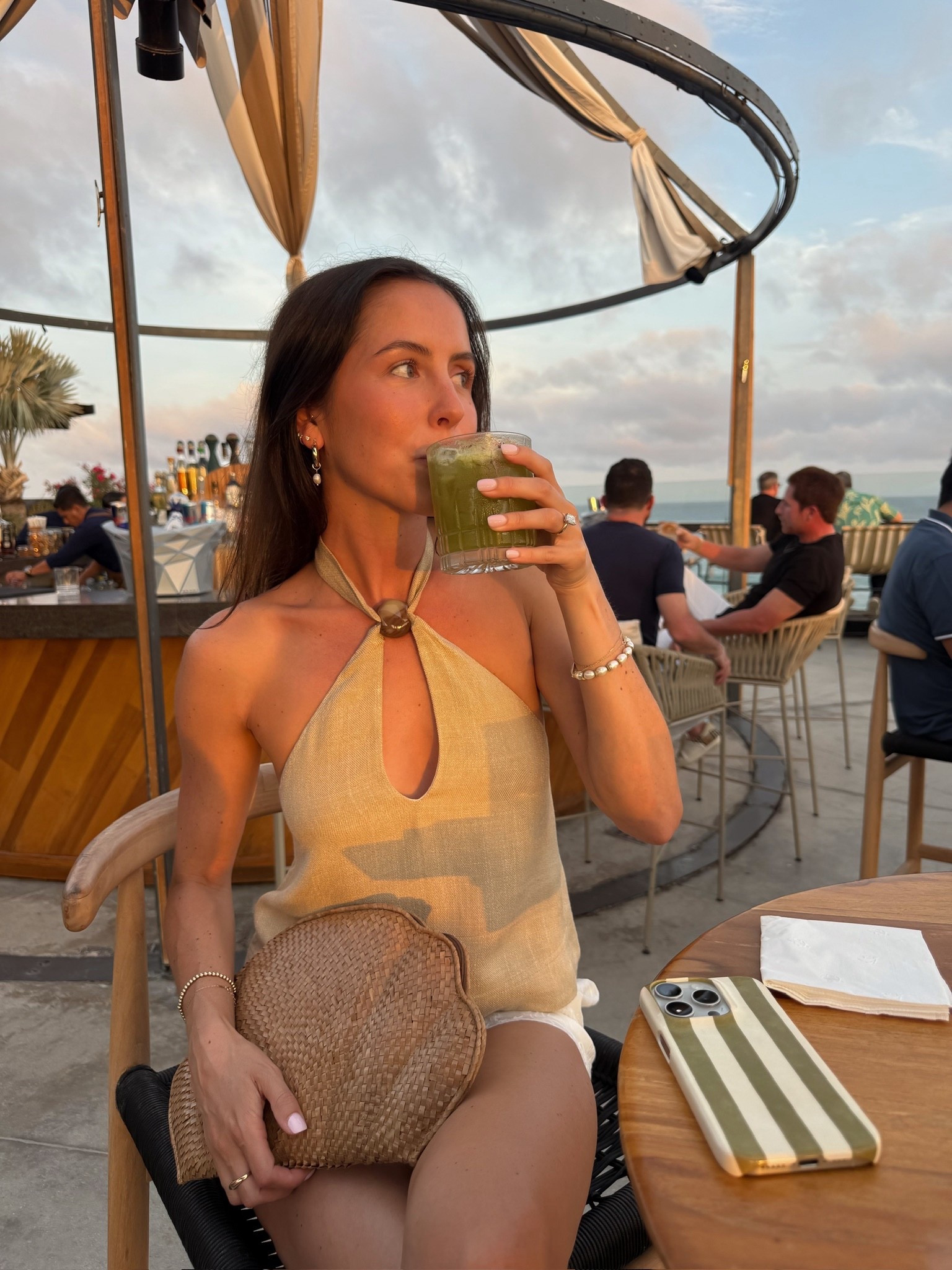 This counts as a green juice right?!

Loving this top for summer!!

#LTKSeasonal #LTKTravel #LTKU