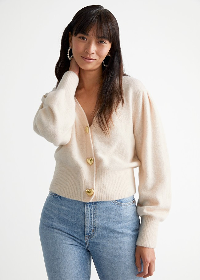 Playful Button Knit Cardigan | & Other Stories (EU + UK)