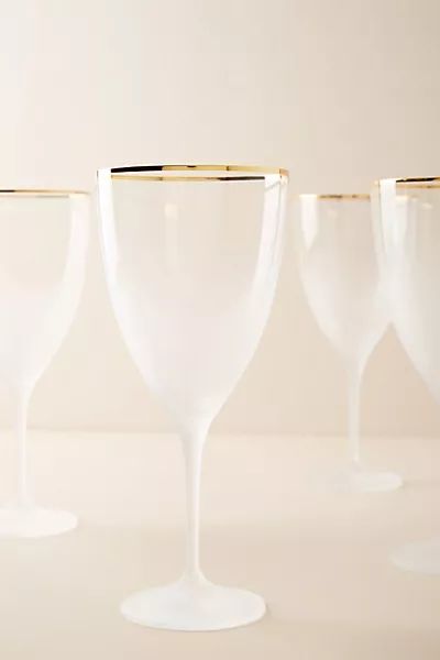 Dobra Wine Glasses, Set of 4 | Anthropologie (US)