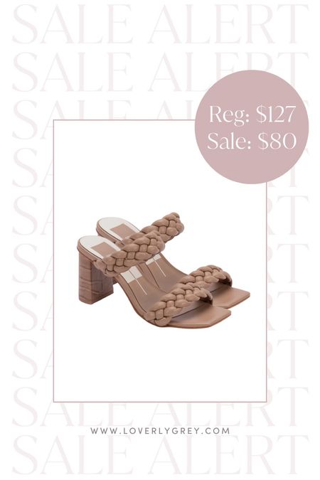Sale alert at Dolce Vita! Loverly Grey has these braided heels and loves them! So versatile 👏

#LTKshoecrush #LTKunder100 #LTKsalealert