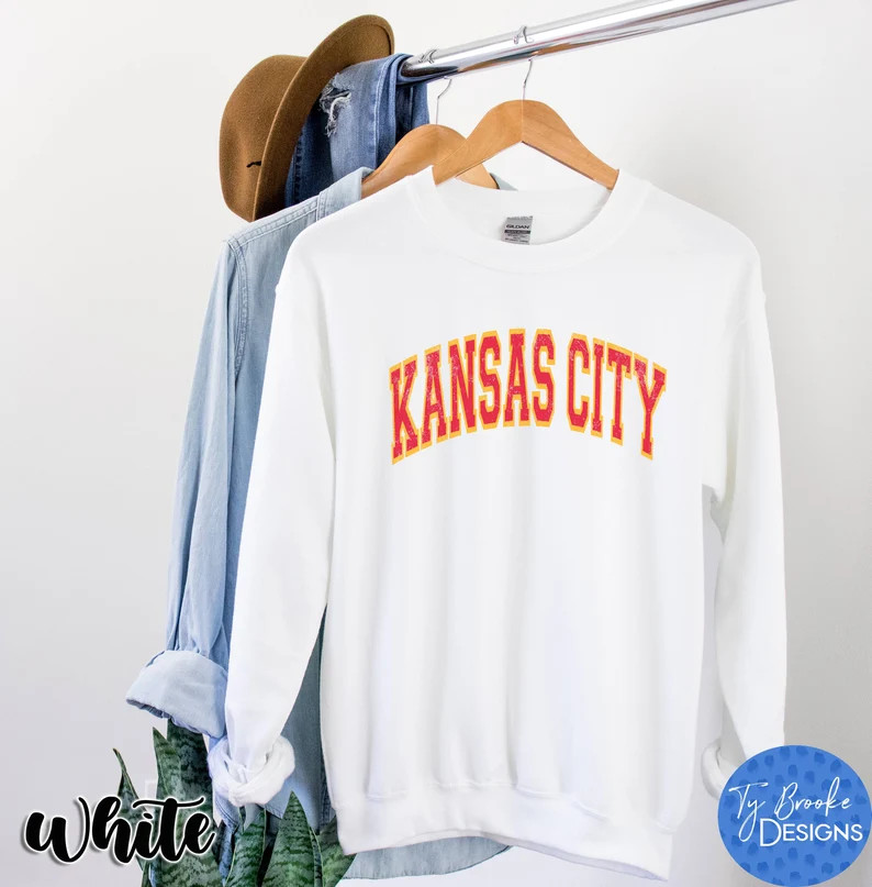 Vintage Kansas City Sweatshirt Kansas City Fan Crewneck | Etsy | Etsy (US)