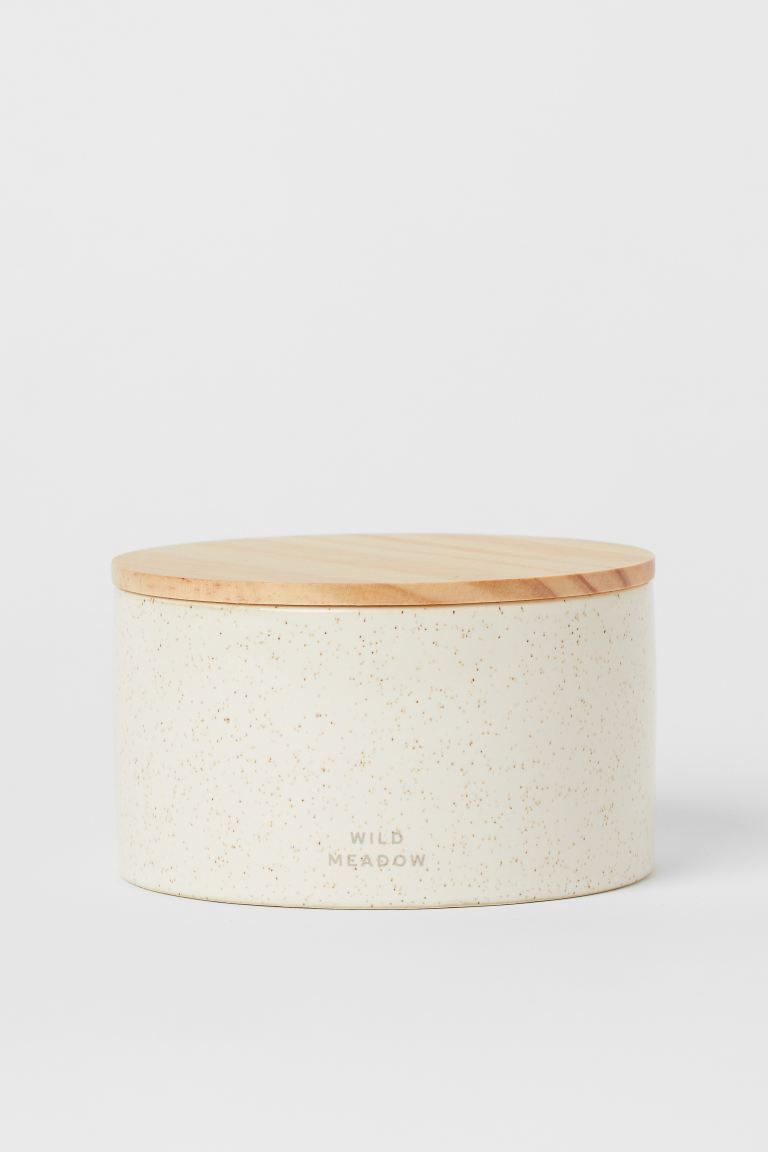 Large Scented Candle with Lid | H&M (US + CA)