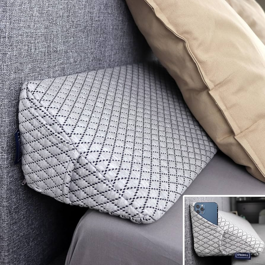 EPHEDORA King Size Bed Wedge Pillow for Headboard Gap/Mattress Gap Filler/Headboard Bolster Pillo... | Amazon (US)