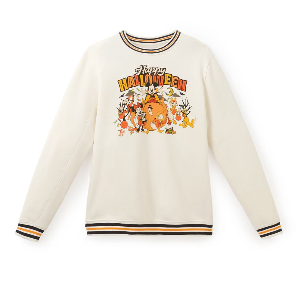 Mickey Mouse and Friends ''Happy Halloween'' Pullover Sweatshirt for Adults | Disney Store