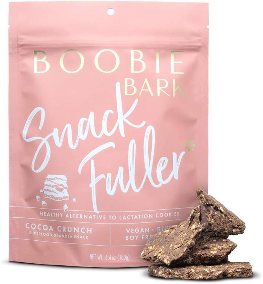 Boobie Bark - Superfood Granola Snack and Lactation Supplement - Cocoa Crunch 6.4oz | Amazon (US)