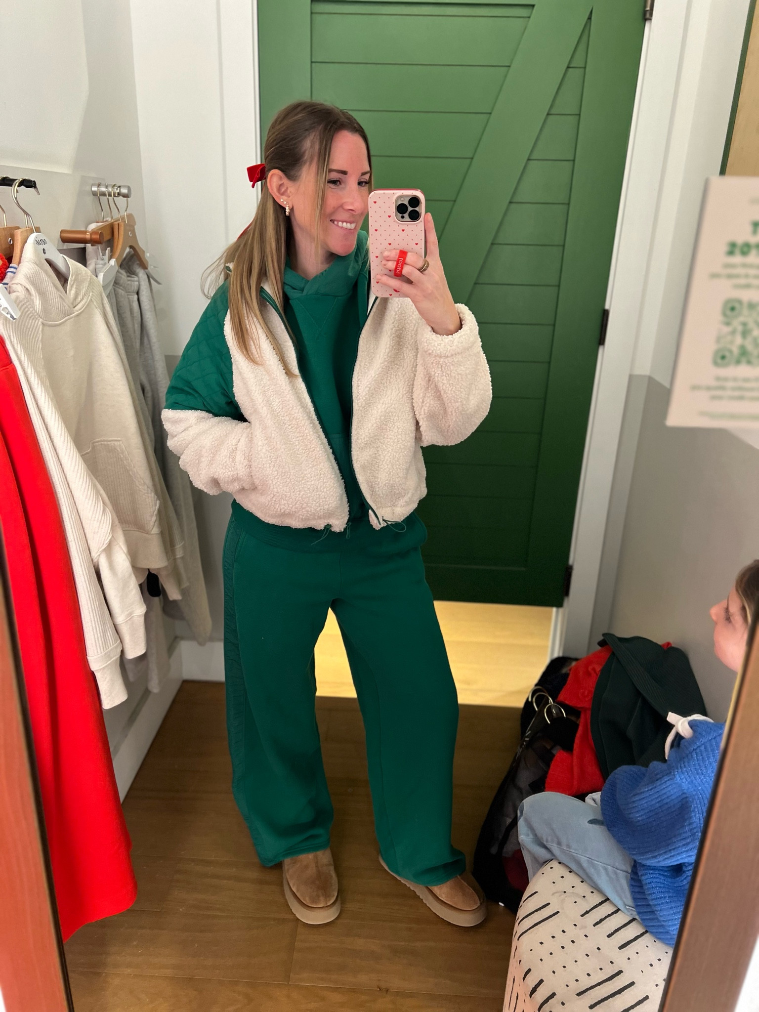 Aerie Black Friday sales - mama OOTD 💚 Great cozy gifts for mom! 

#LTKGiftGuide #LTKootd #LTKmomlife