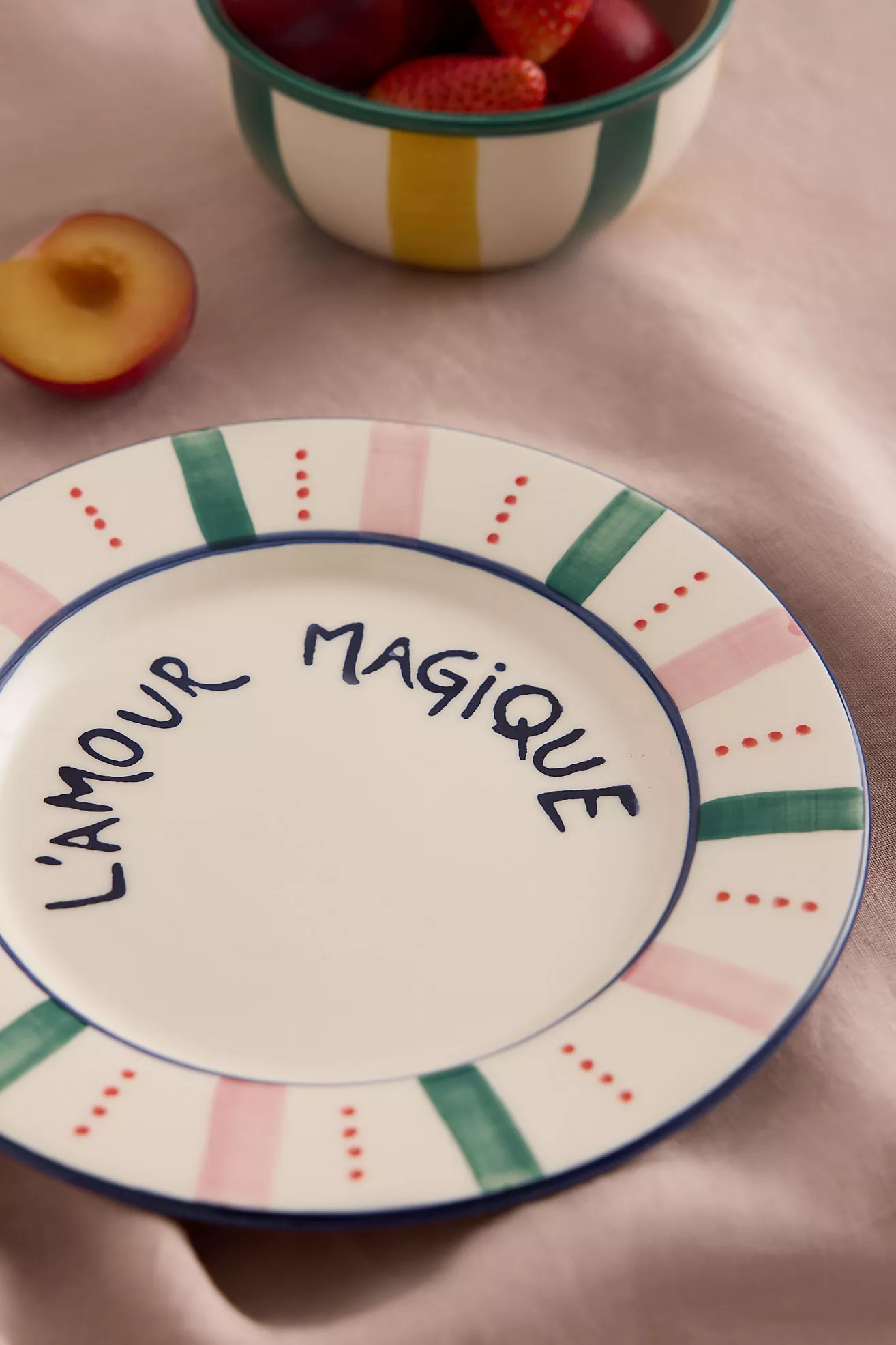 ACTOS L'amour Magique Side Plate | Anthropologie (UK)