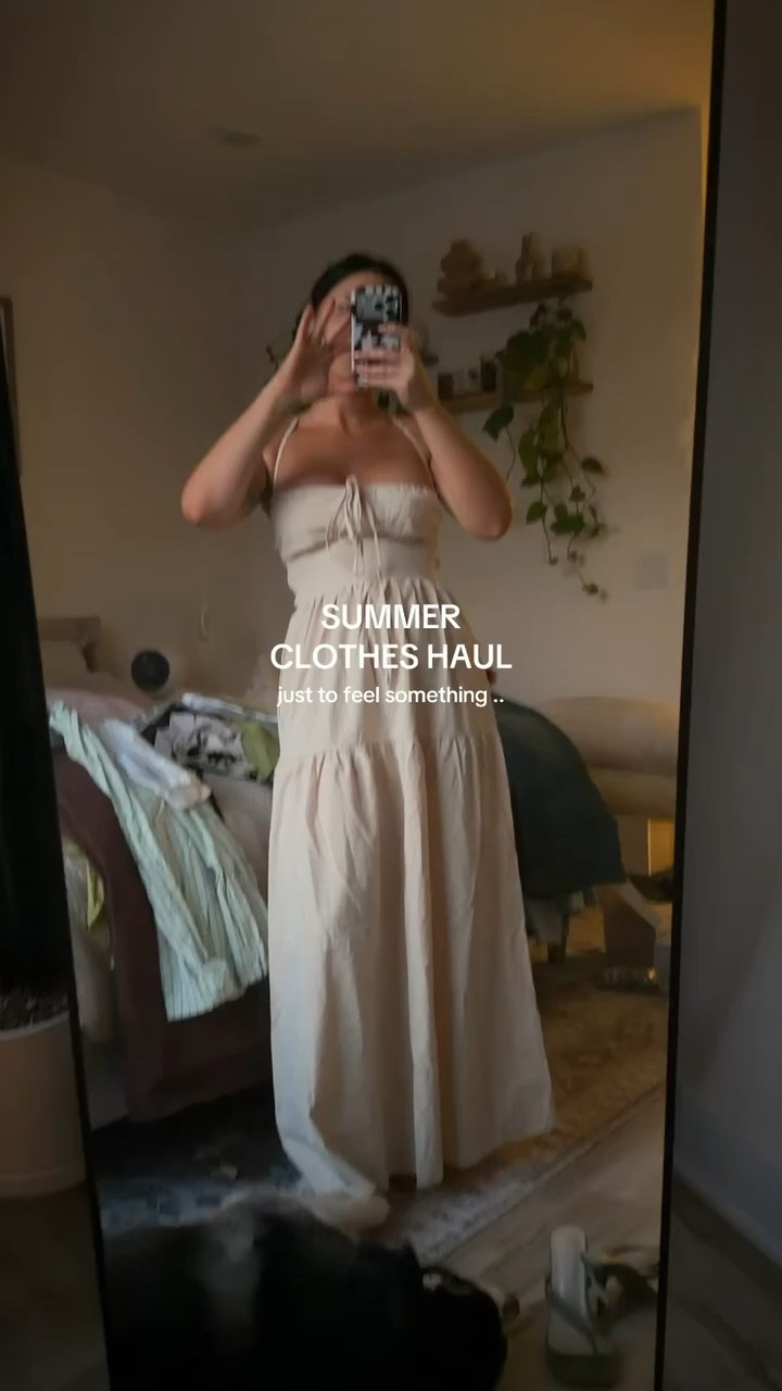 Summer clothing haul from shien - jeans, tank tops, dresses 

#LTKootd #LTKTravel #LTKFestival