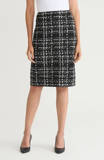 Check Jacquard Skirt | Nordstrom