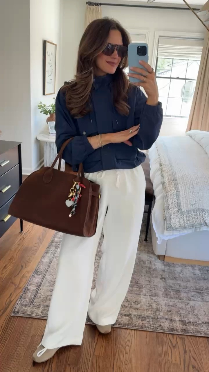 OOTD - a perfect spring transitional outfit with a lightweight jacket and my favortie pants you all know and love 

#LTKgrwm #LTKootd #LTKmomlife