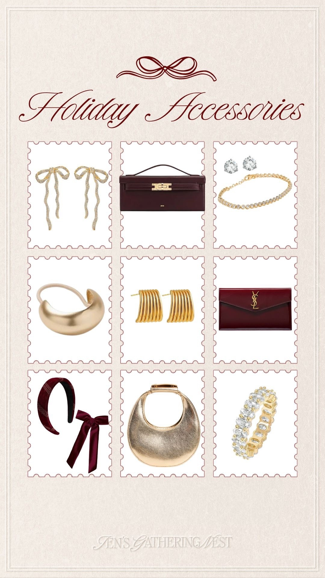 Holiday accessories that make every outfit feel festive ✨ statement earrings, chic clutches, and elevated finishing touches for all your holiday looks. These accessories are perfect for Christmas parties and New Year’s events.

#holidayaccessories #statementaccessories #christmasstyle #holidayfashion #newyearsstyle #ltkaccessories

#LTKSeasonal #LTKGiftGuide #LTKHoliday