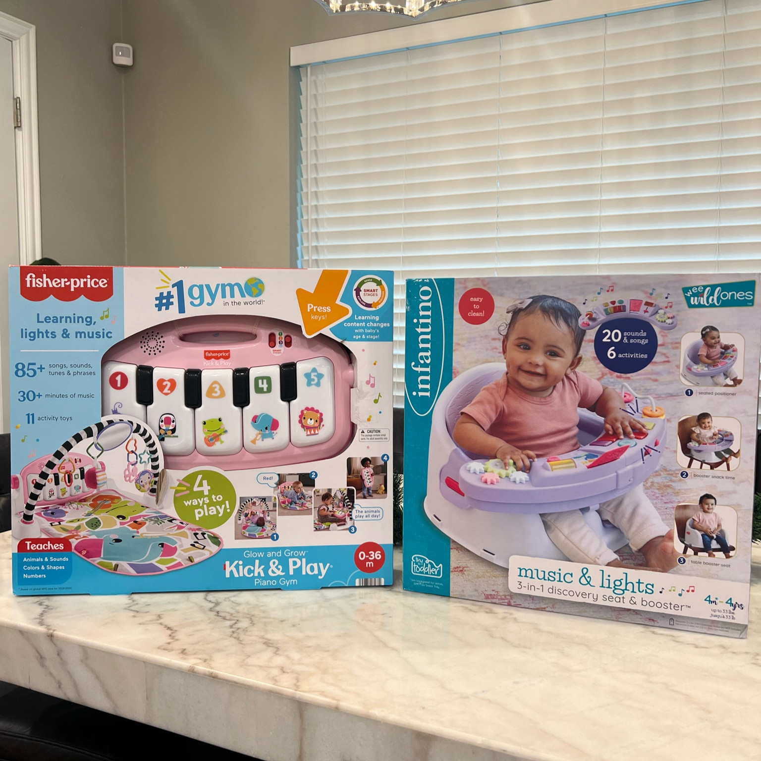 Little one is holding her head up & starting to squirm around so much more & I feel bad she’s getting a lot of her gifts from big sis 😂 So here are some new baby things I got for Ava that are great ideas for your little one! I loved using this Infantino booster seat with my oldest but they only had the boy color at the time & I’m so happy I found this one! 😍🧸 #ltkbabytoys #ltkgifts #ltkbabytoy #ltkbabies

#LTKHoliday #LTKGiftGuide #LTKBaby