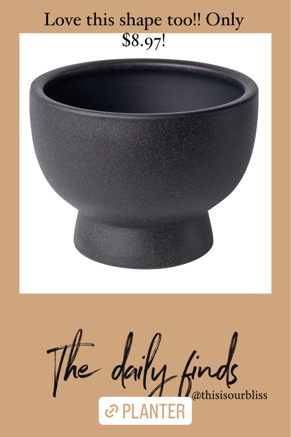 Walmart planter! Only $8.97 // spring outdoor refresh! Outdoor decor 

#LTKsalealert #LTKhome #LTKunder50