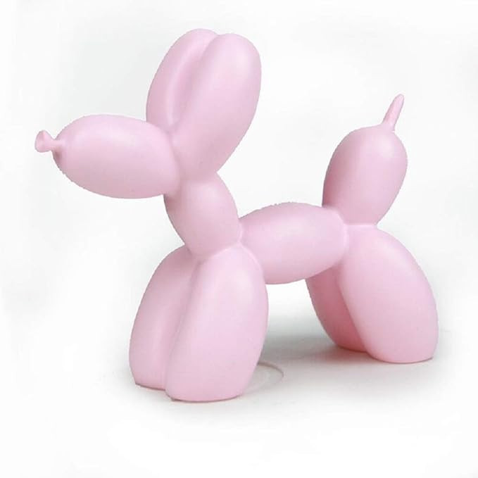 Balloon Dog Mini Art Animal Small Statue (Pink) | Amazon (US)