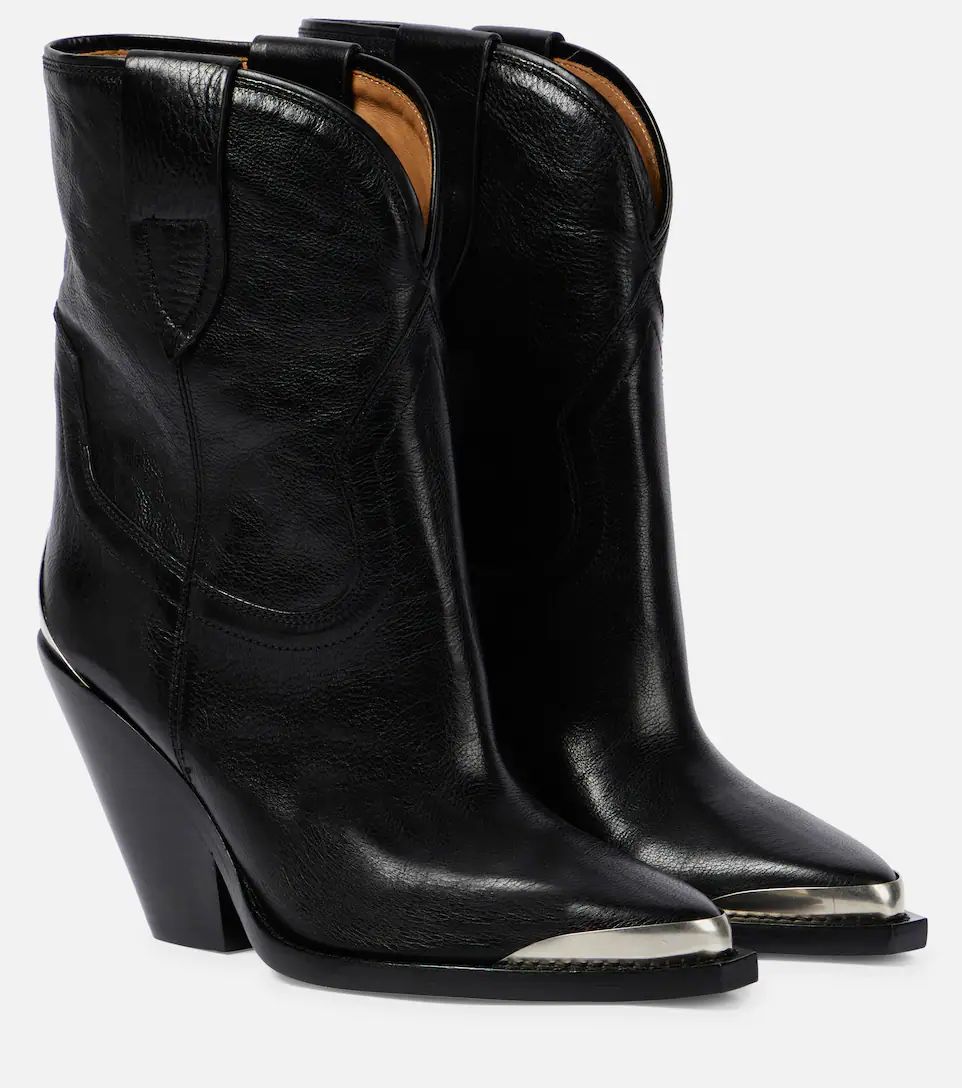 Leyane leather cowboy boots | Mytheresa (UK)