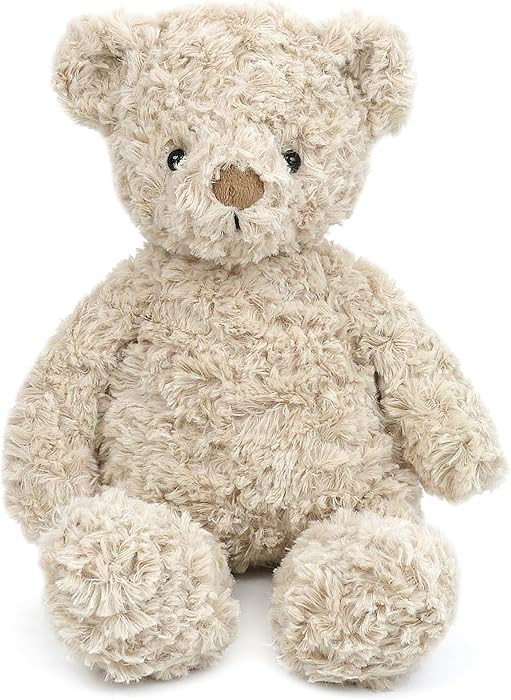 MON AMI Crème Teddy Bear Stuffed Animal - 12" Brown, Teddy Bear Plush Gifts for Baby Shower, Cut... | Amazon (US)