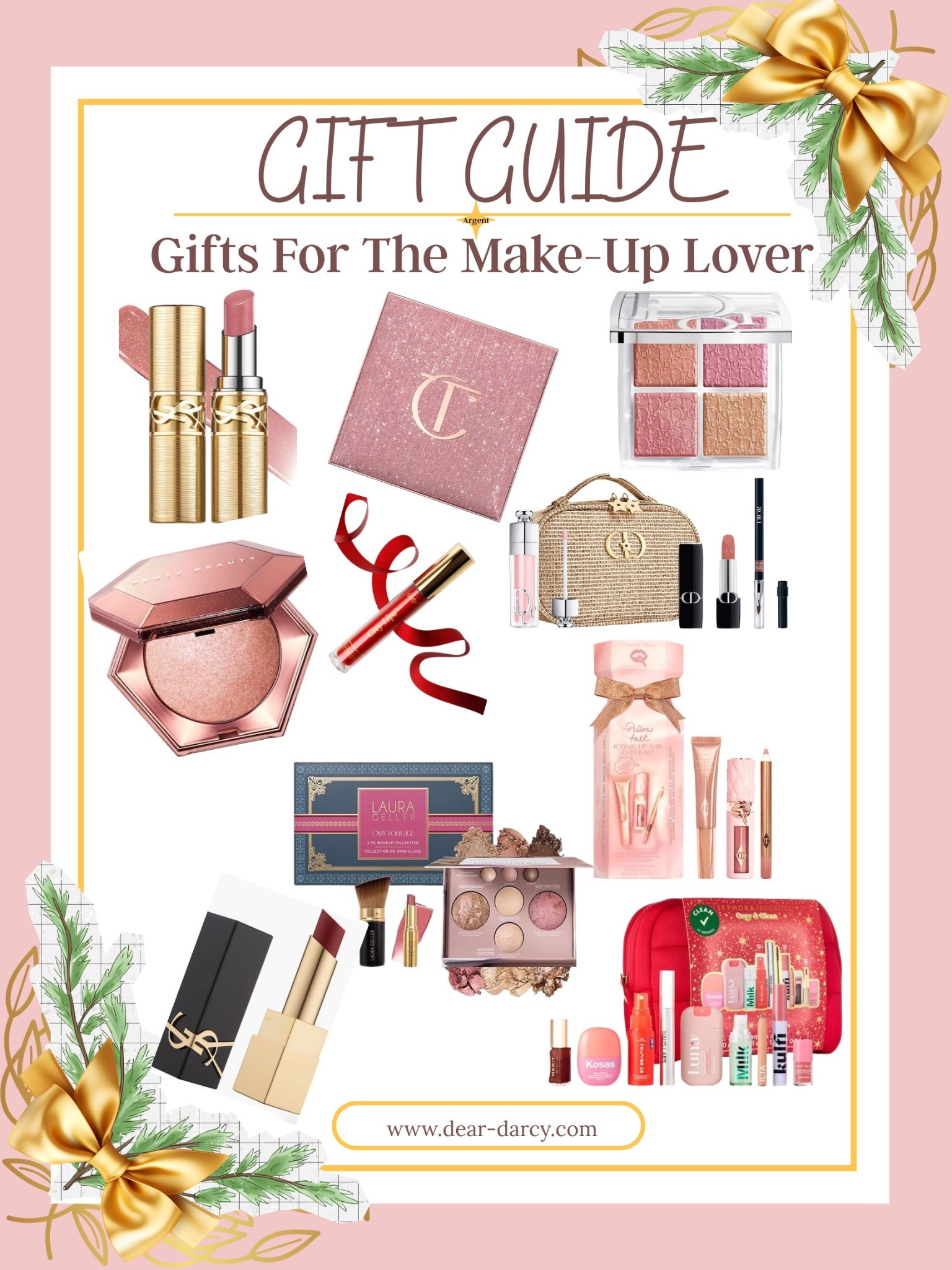 Gift guide for the make up lover

Gift sets, maki I love 

Charlotte tilbury 
Ysl 
City beauty lip plumper gloss in limited edition Holly

Laura Geller gift sets

Valentino gift set

Dior eye shadoeshadow

#LTKBeauty #LTKStyleTip #LTKGiftGuide