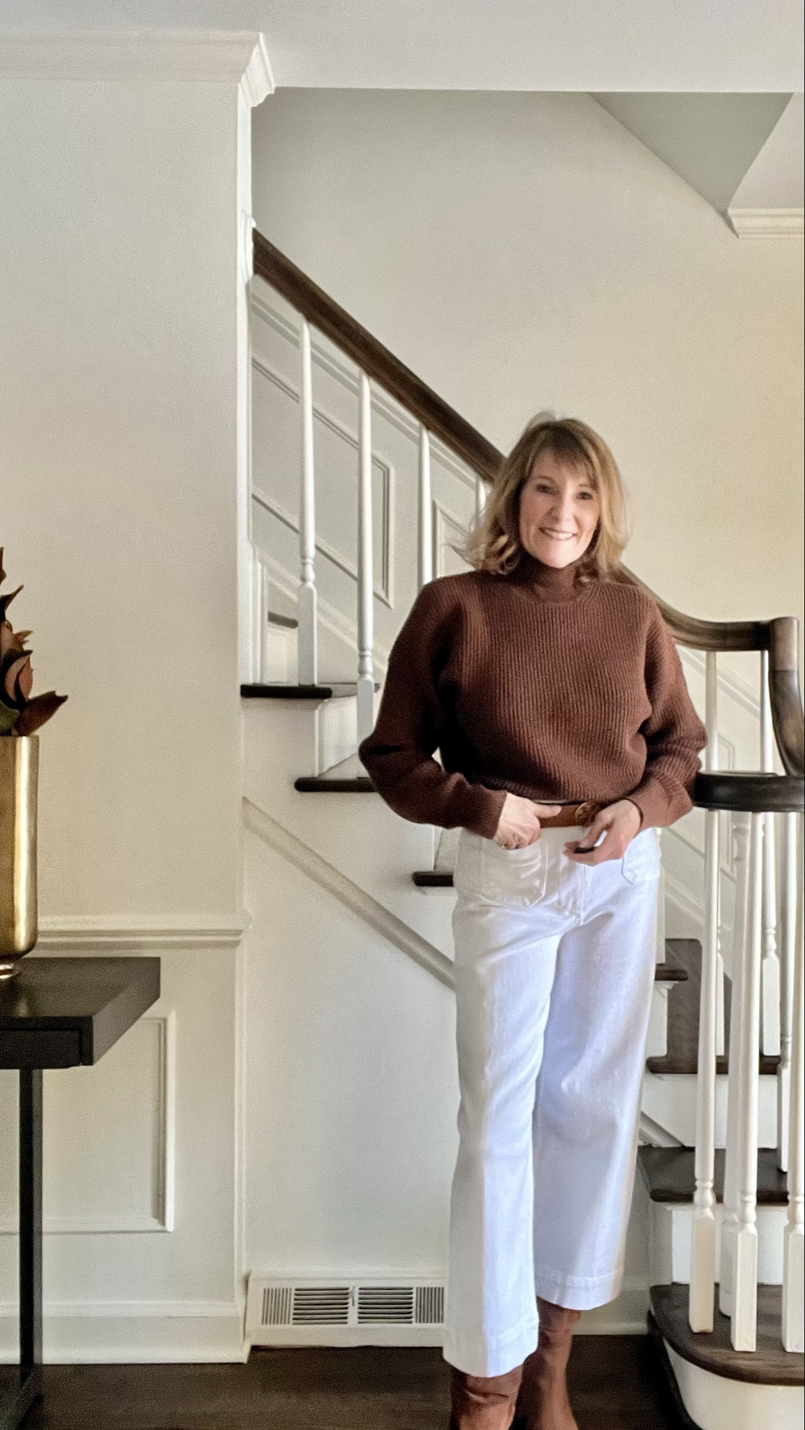 We picked out some wide leg jeans to try out this trend.  We styled this pair for now and spring.  What do you think?   Please let us know 

#LTKwidelegjeans
#widelegjeans


#LTKstyletip