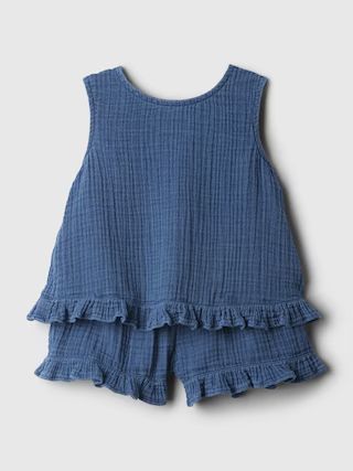 babyGap Ruffle Outfit Set | Gap (US)