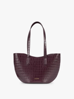 Haven Tulip Tote in Croc-Embossed | CALPAK