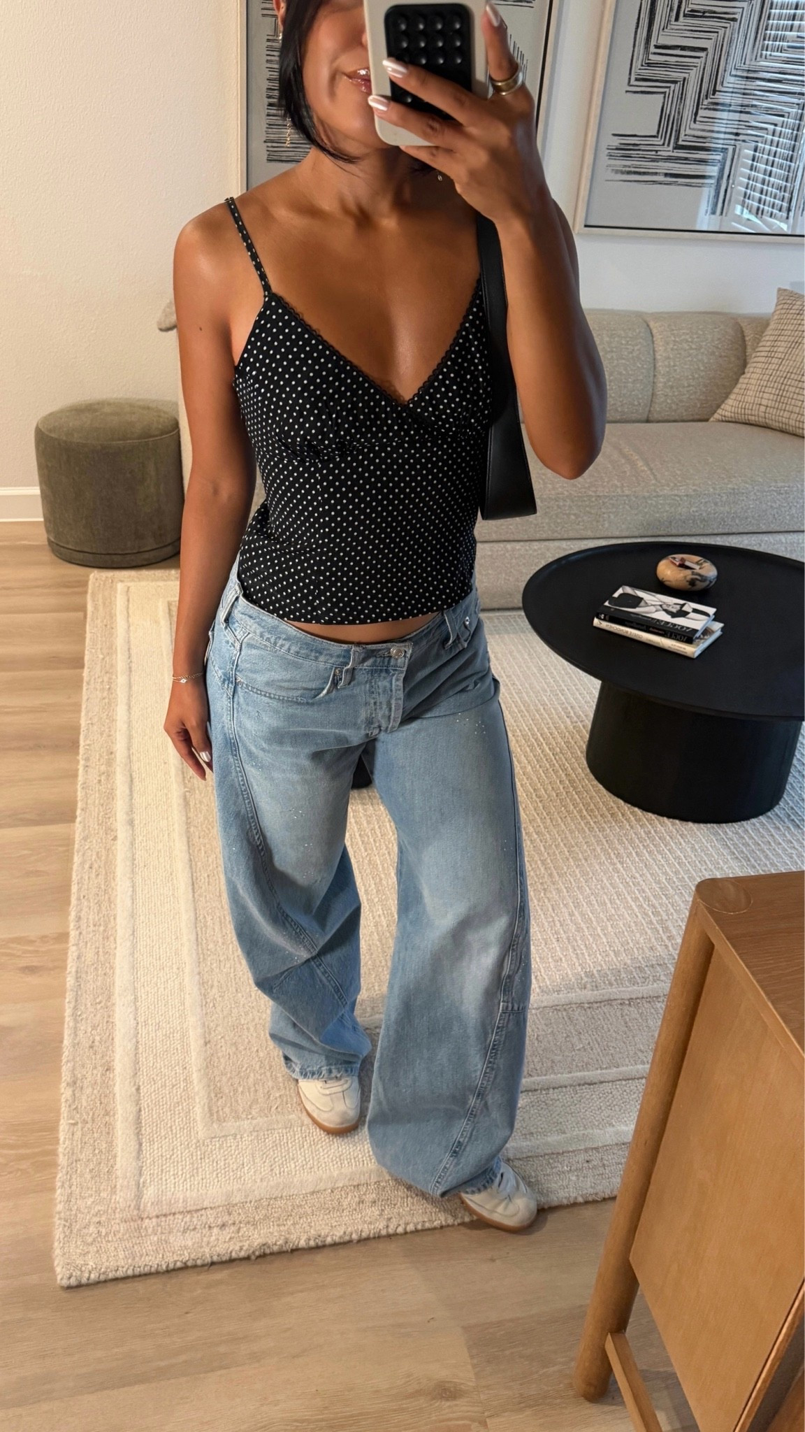 Wore to mini golf! Size 27 jeans, size 4 top (set)
