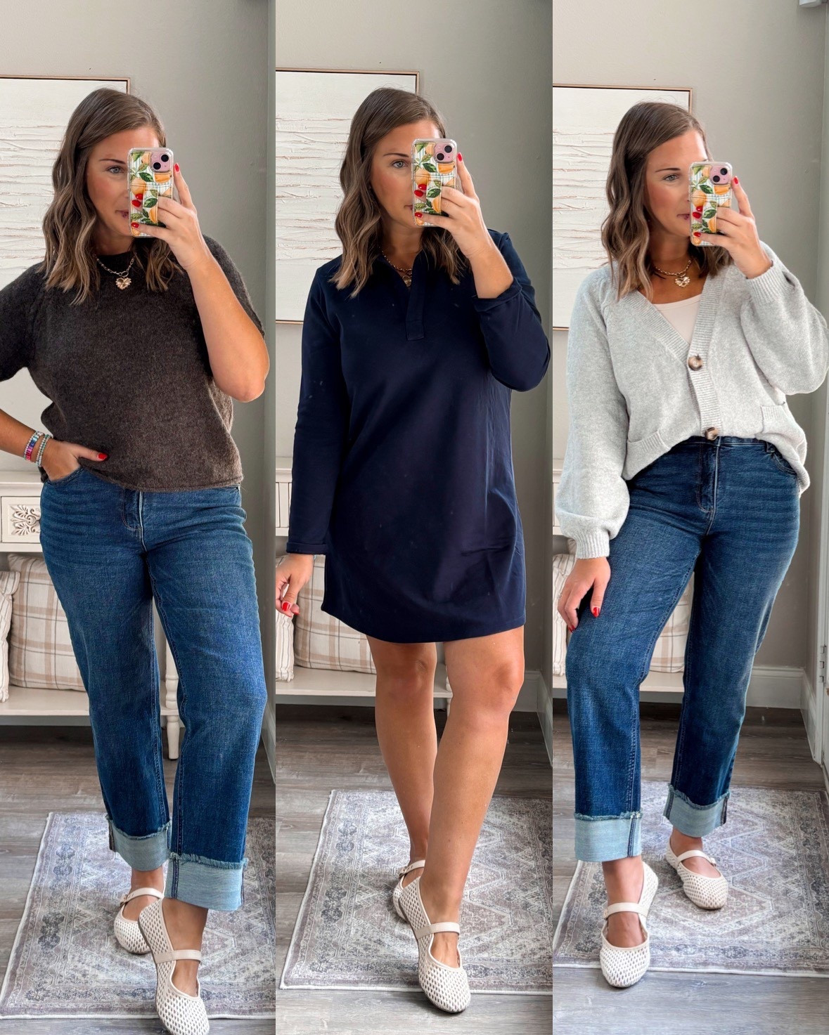 Classic fall style- nsale picks 

Medium in tops
Size 8 in jeans 

#LTKWorkwear #LTKMidsize #LTKSaleAlert