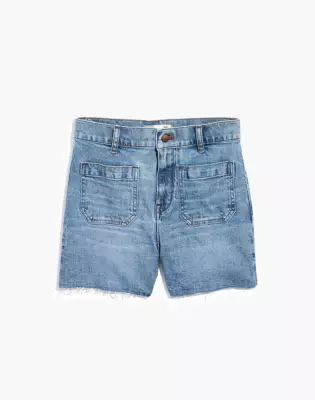 High-Rise Denim Shorts in Beasley Wash: Eco Edition | Madewell