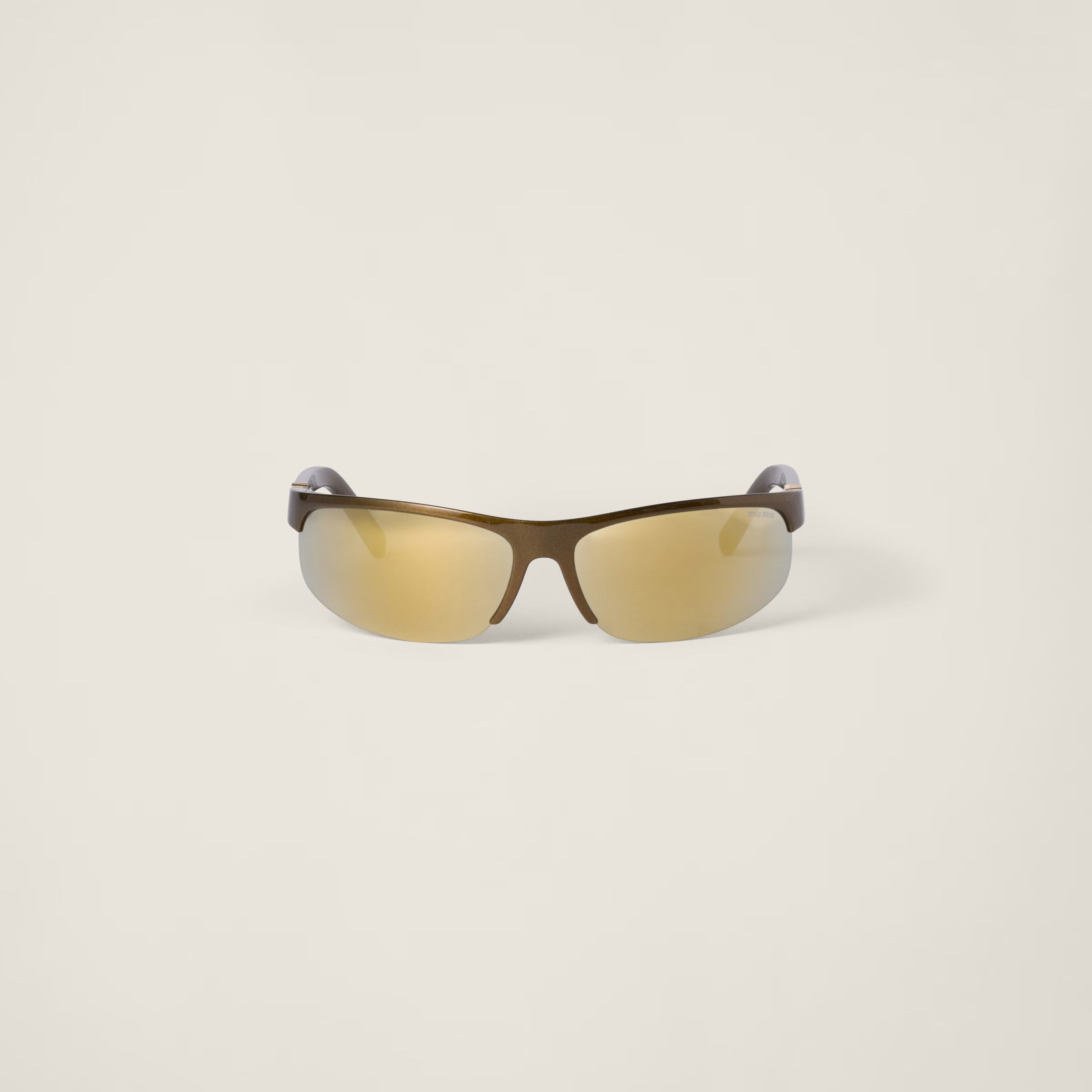 Brown/gold Lenses Miu Nocturne Sunglasses | Miu Miu | Miu Miu US