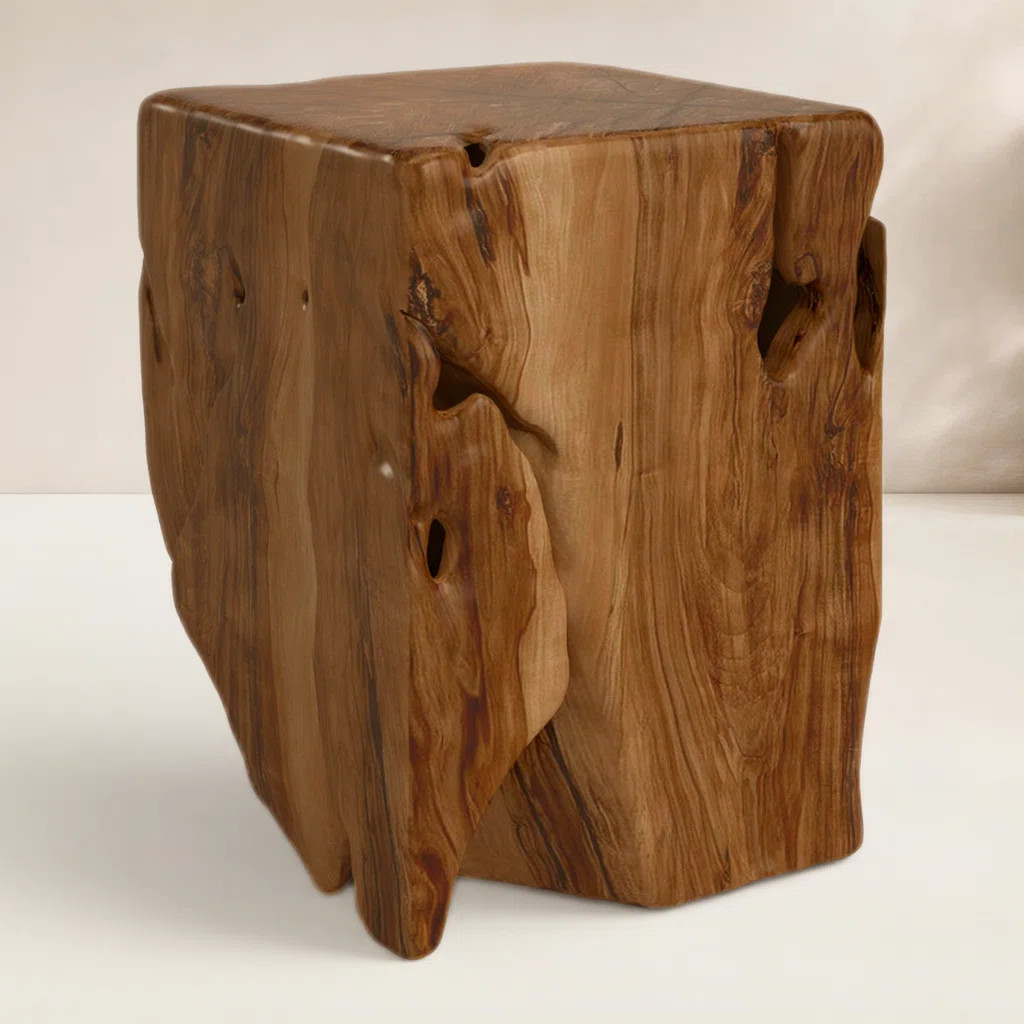 Bloomsdale Teak Solid Wood Side Table | Joss & Main