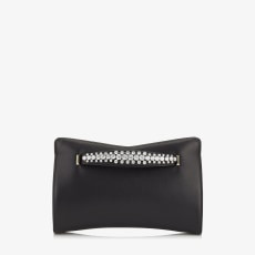 Black Nappa Leather Clutch Bag | Jimmy Choo (FR)