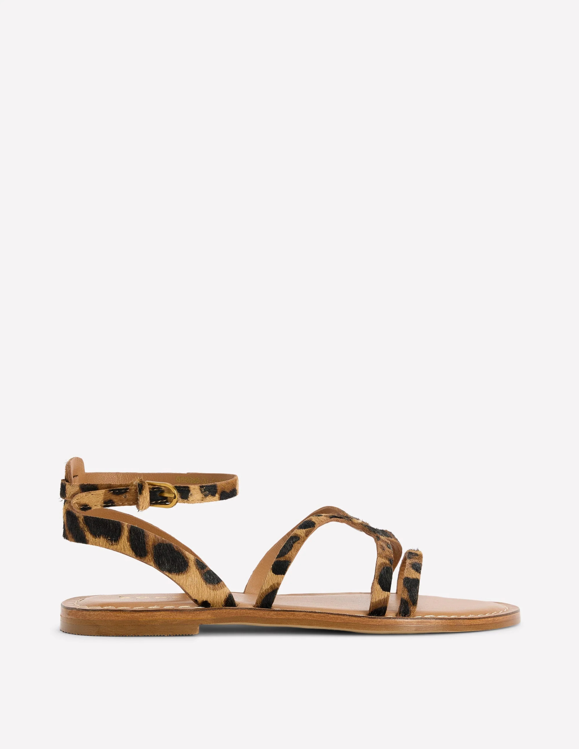 Casual Flat Sandal-Leopard | Boden UK