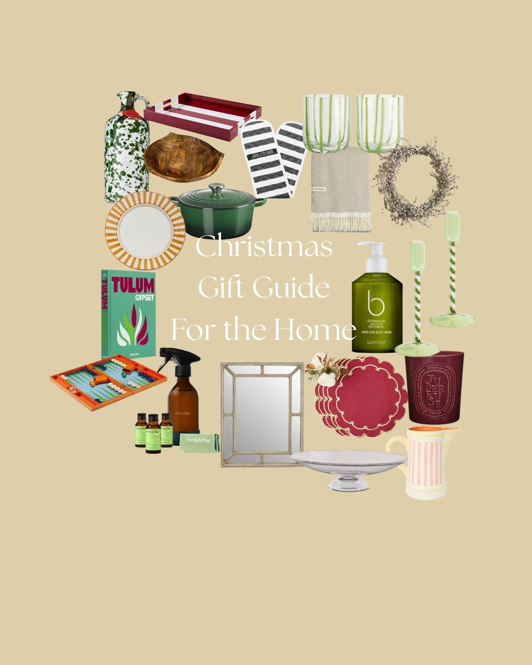 Shop my Christmas Gift Guide For the Home.

| Olive Oil | Plates | Coffee Table Book | Backgammon | Cleaning Products | Mirror | Bowl | Place Mats | Jug | Candle | Hand wash | Candle Sticks | Wreath | Glasses | Throw | Oven Gloves | Tray | Fruit Bowl | Le Creuset.

 

 

#LTKuk #LTKfestive #LTKgiftguide