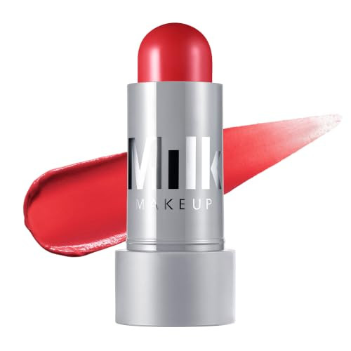 Milk Makeup Lip + Cheek Cream Stick – Pep (Berry Red), 0.28 oz | Amazon (US)