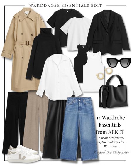 14 ARKET Wardrobe Essentials for Effortless Style

With ARKET being renowned for its timeless, versatile and functional pieces, it was an obvious choice to curate a list of 14 Wardrobe Essentials.

I hope that you enjoy and find inspiration to create a more versatile wardrobe with effortless, timeless and ageless style.

#LTKstyletip #LTKeurope #LTKover40