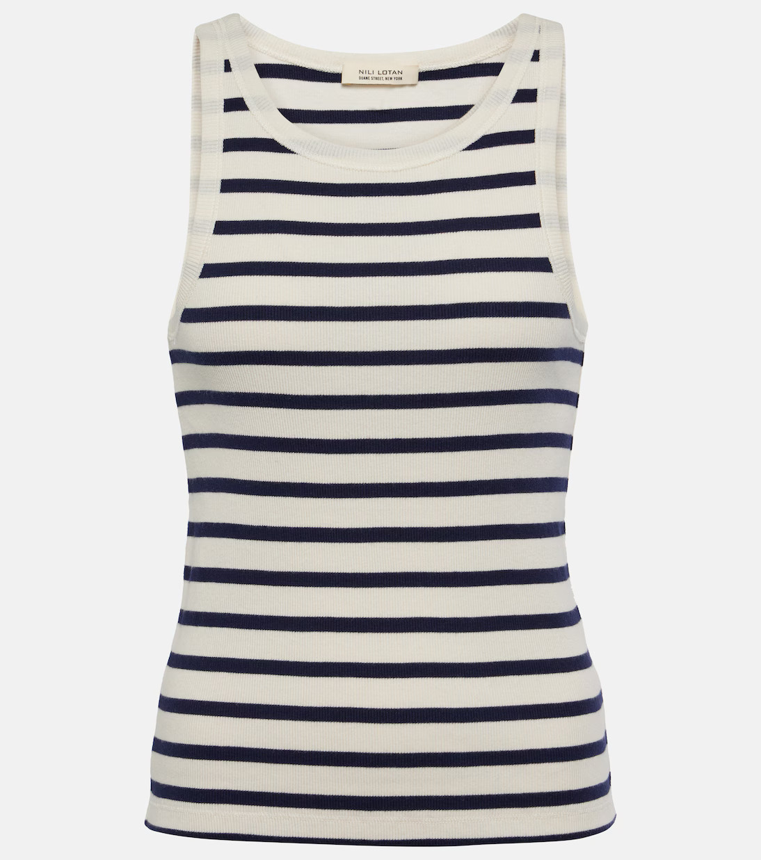 Striped cotton tank top | Mytheresa (US/CA)