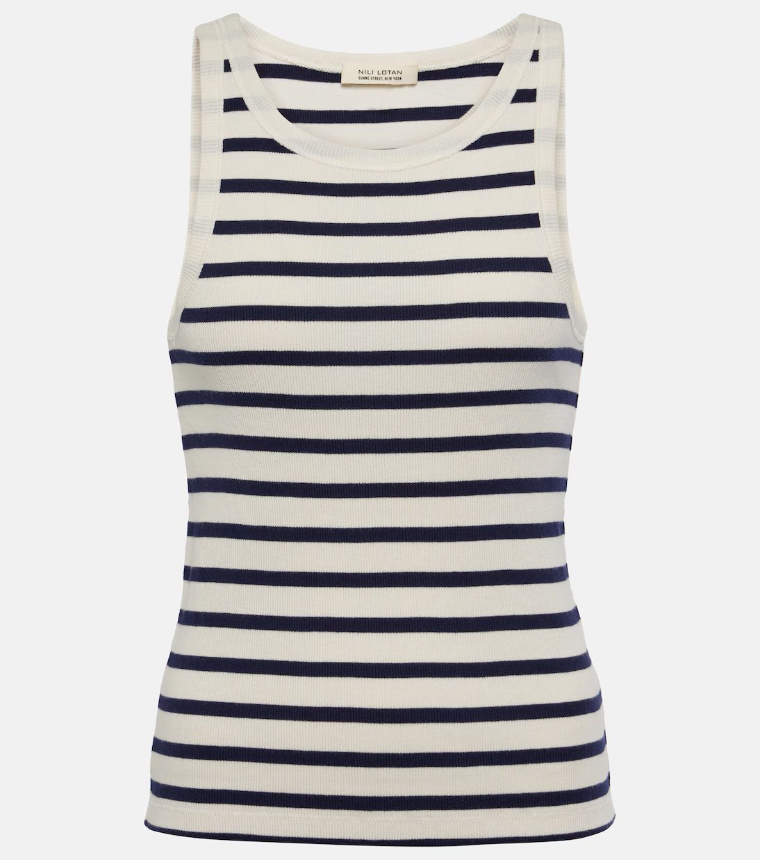 Striped cotton tank top | Mytheresa (US/CA)