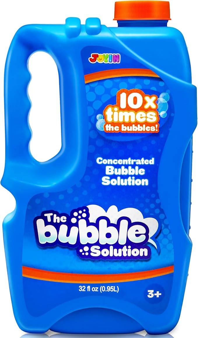 JOYIN 32 OZ Concentrated Bubble Solution for Bubble Machines (Up to 2.5 Gallons), Concentrated So... | Amazon (US)
