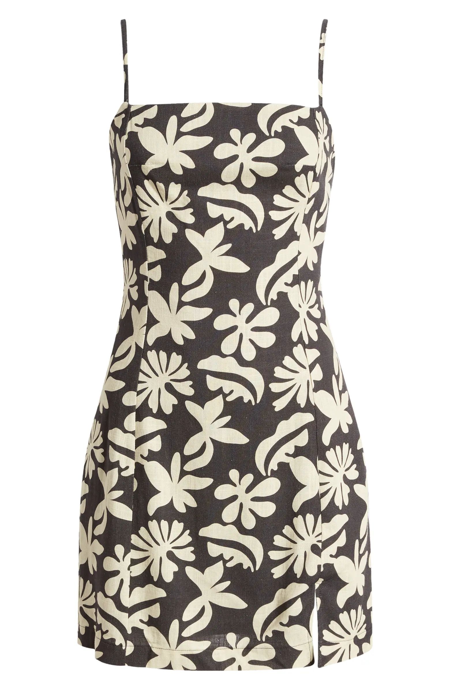 Tropic Flair Floral Minidress | Nordstrom